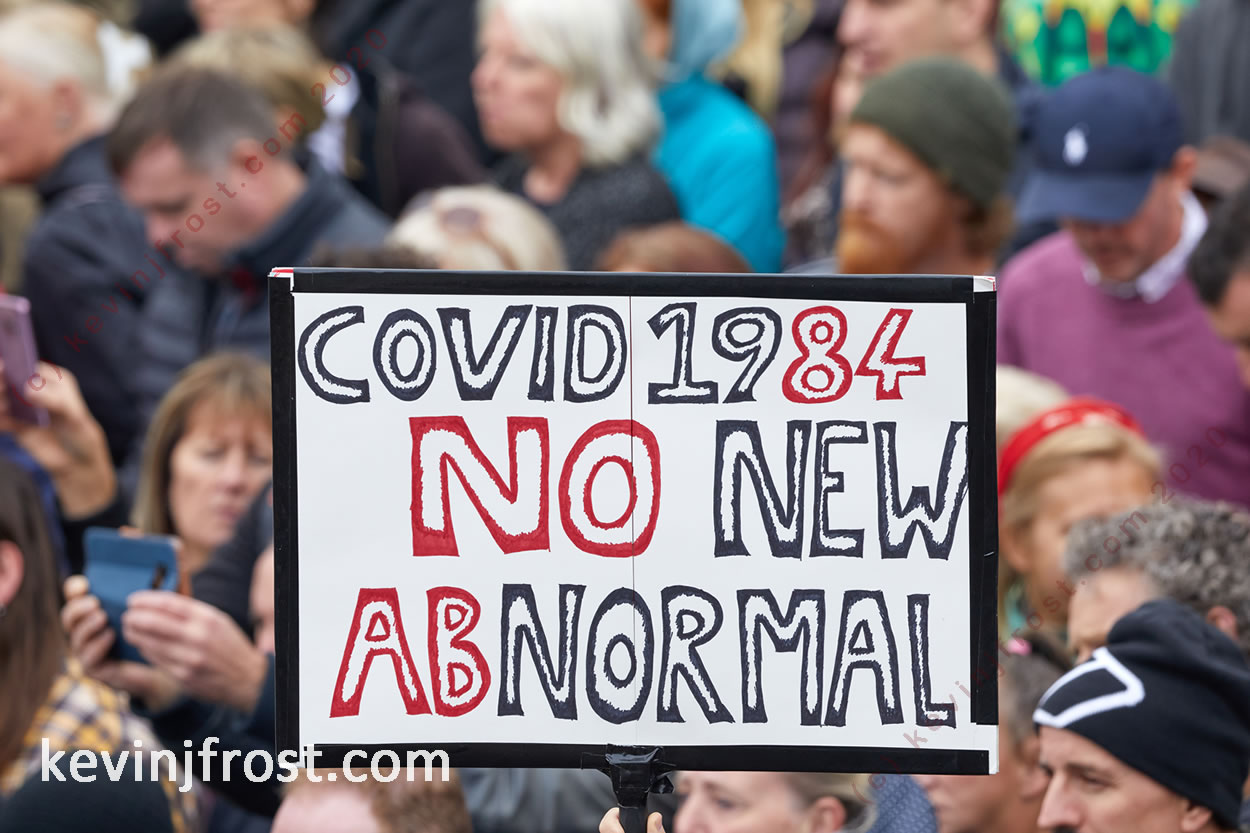 We Do Not Consent Rally. 26 September 2020.