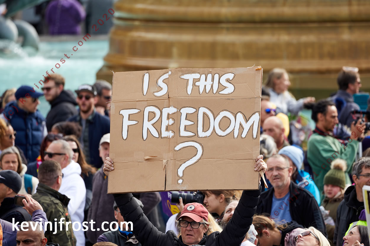 We Do Not Consent Rally. 26 September 2020.