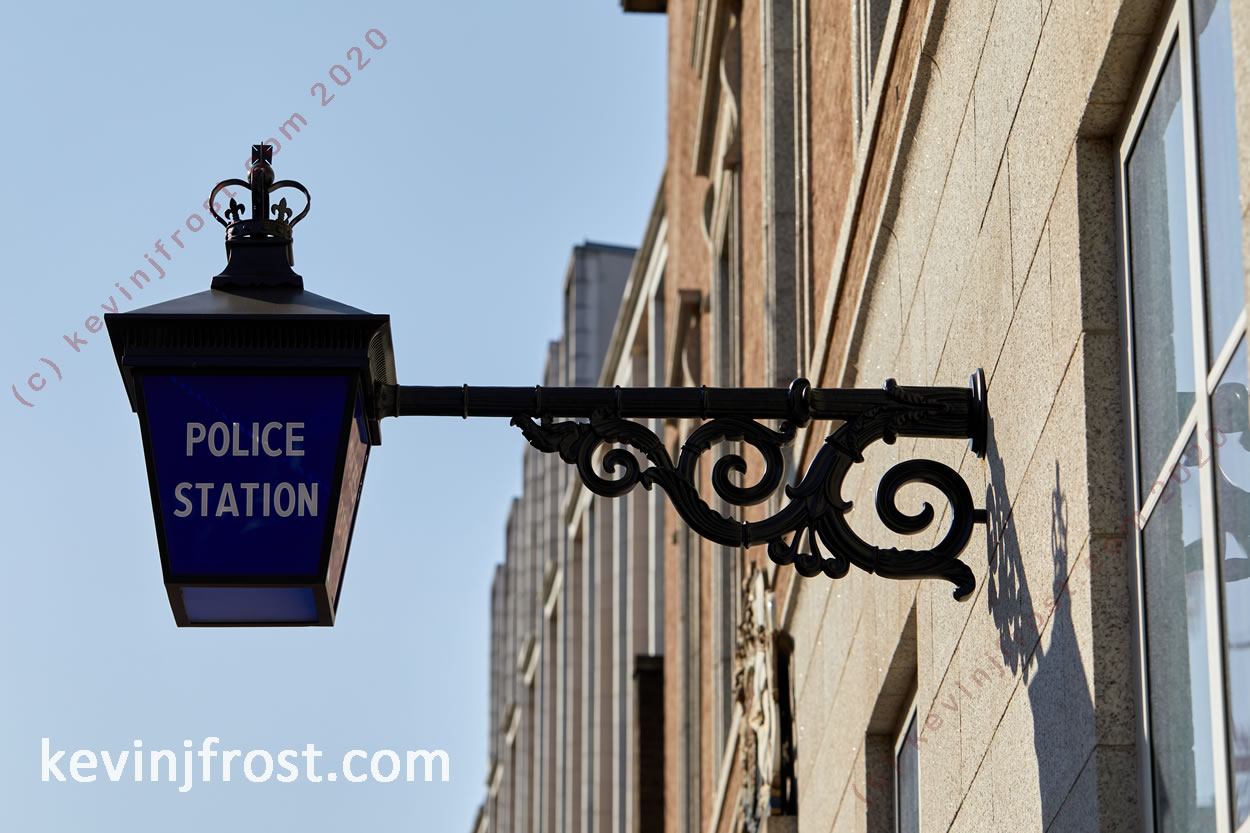 Hammersmith Police Station.