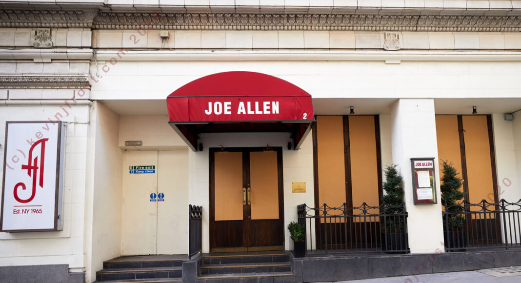 Joe Allen Restaurant.