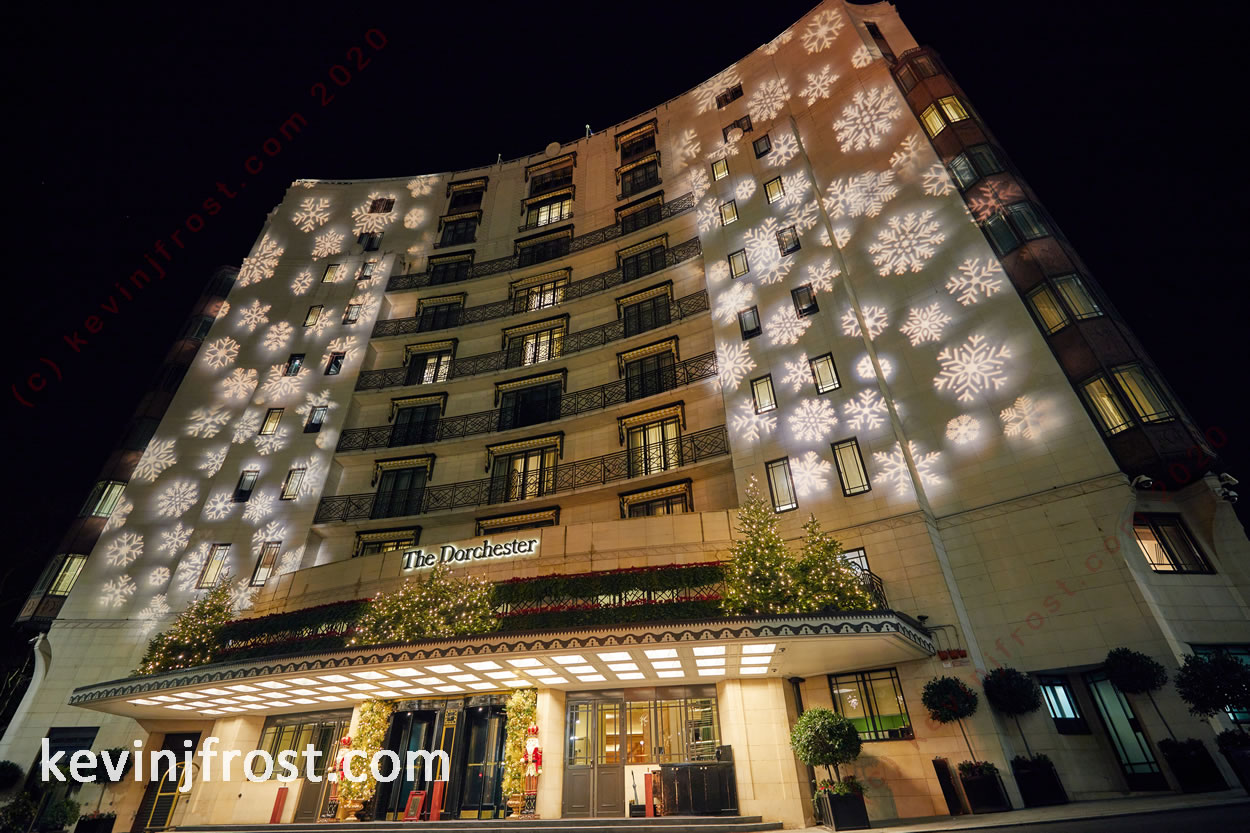 Christmas 2020: Dorchester Hotel.