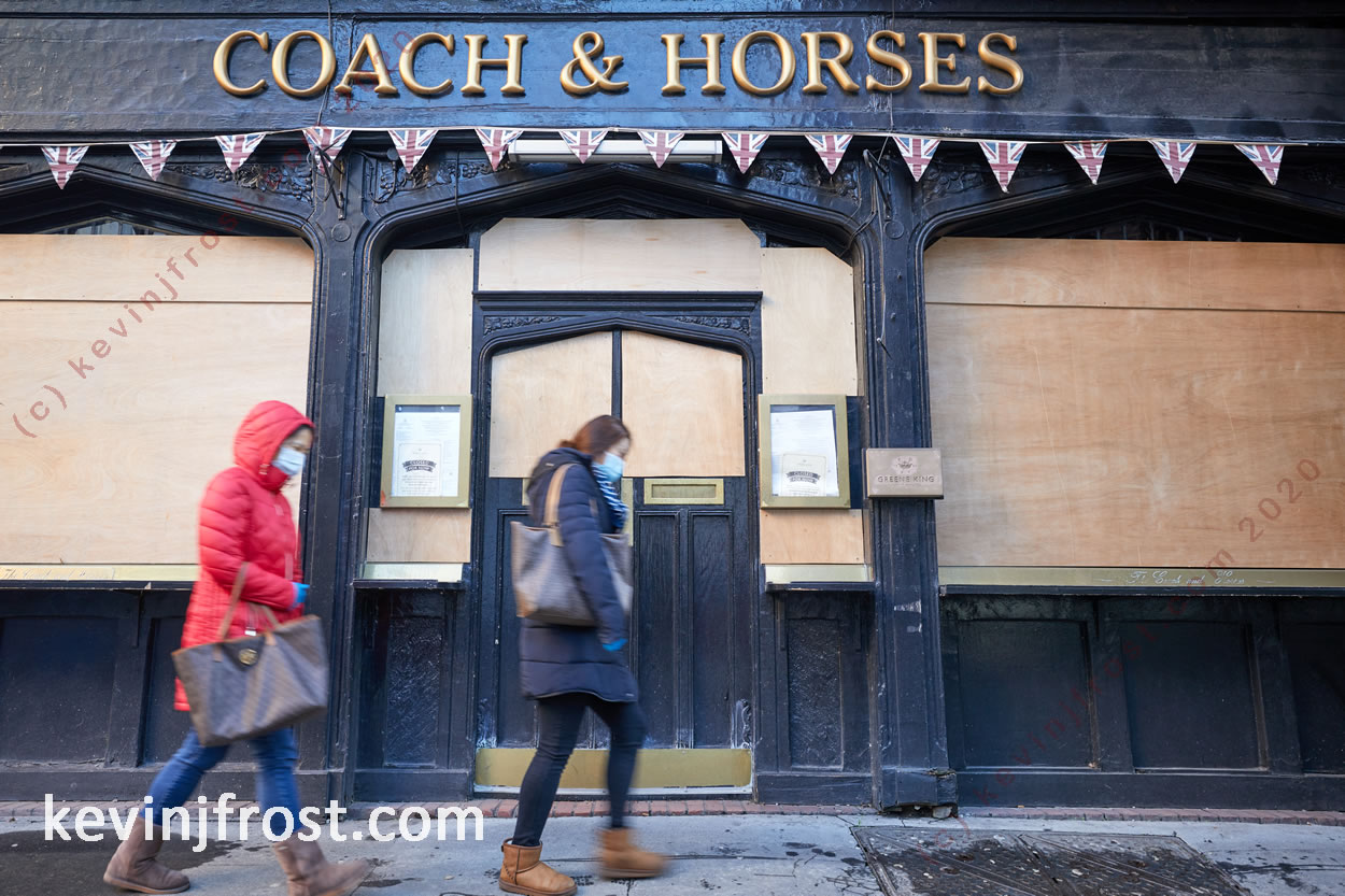 Coach & Horses, Bruton Street.